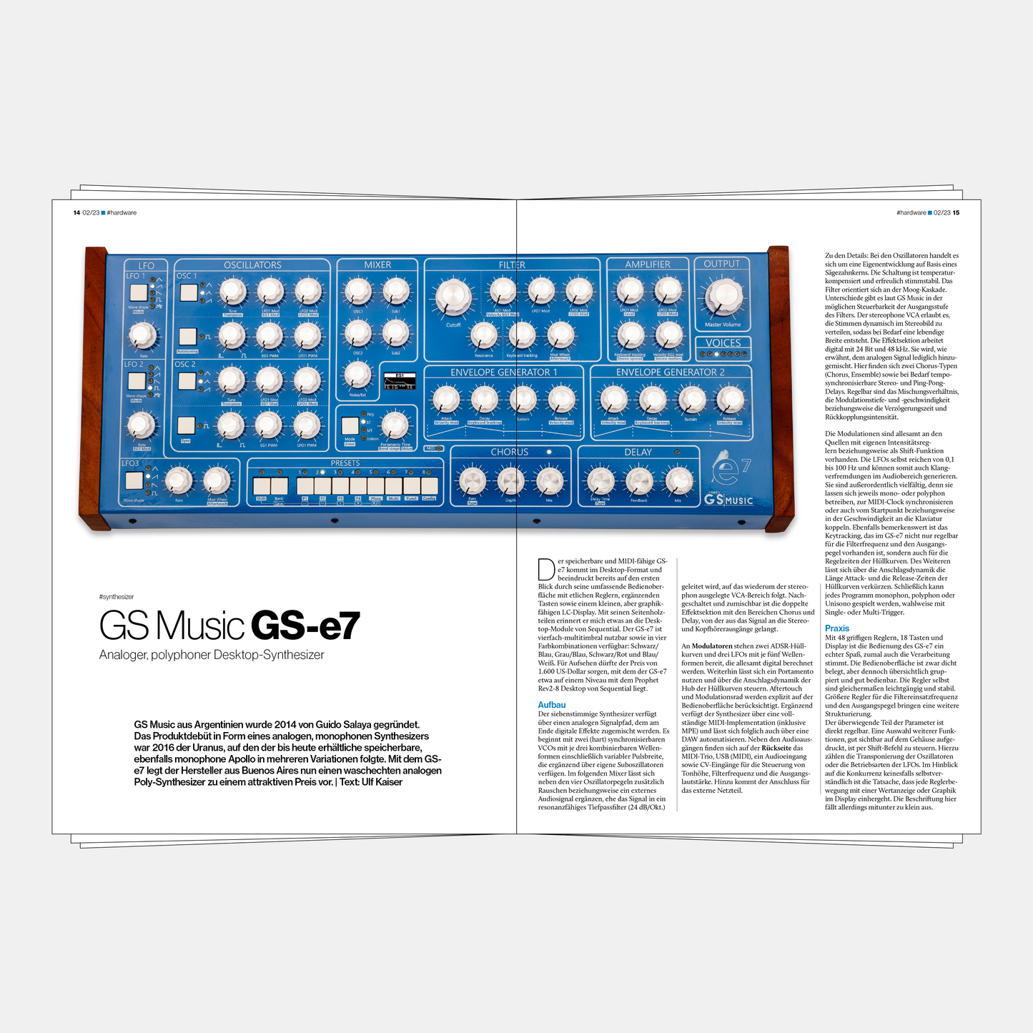 Synthesizer Magazin | Ausgabe 97 | Juni 2023 | Printausgabe