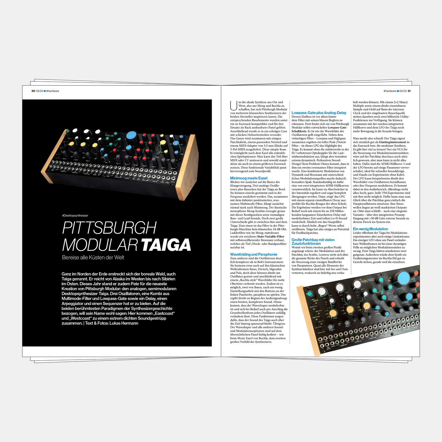 Synthesizer Magazin | Ausgabe 97 | Juni 2023 | Printausgabe