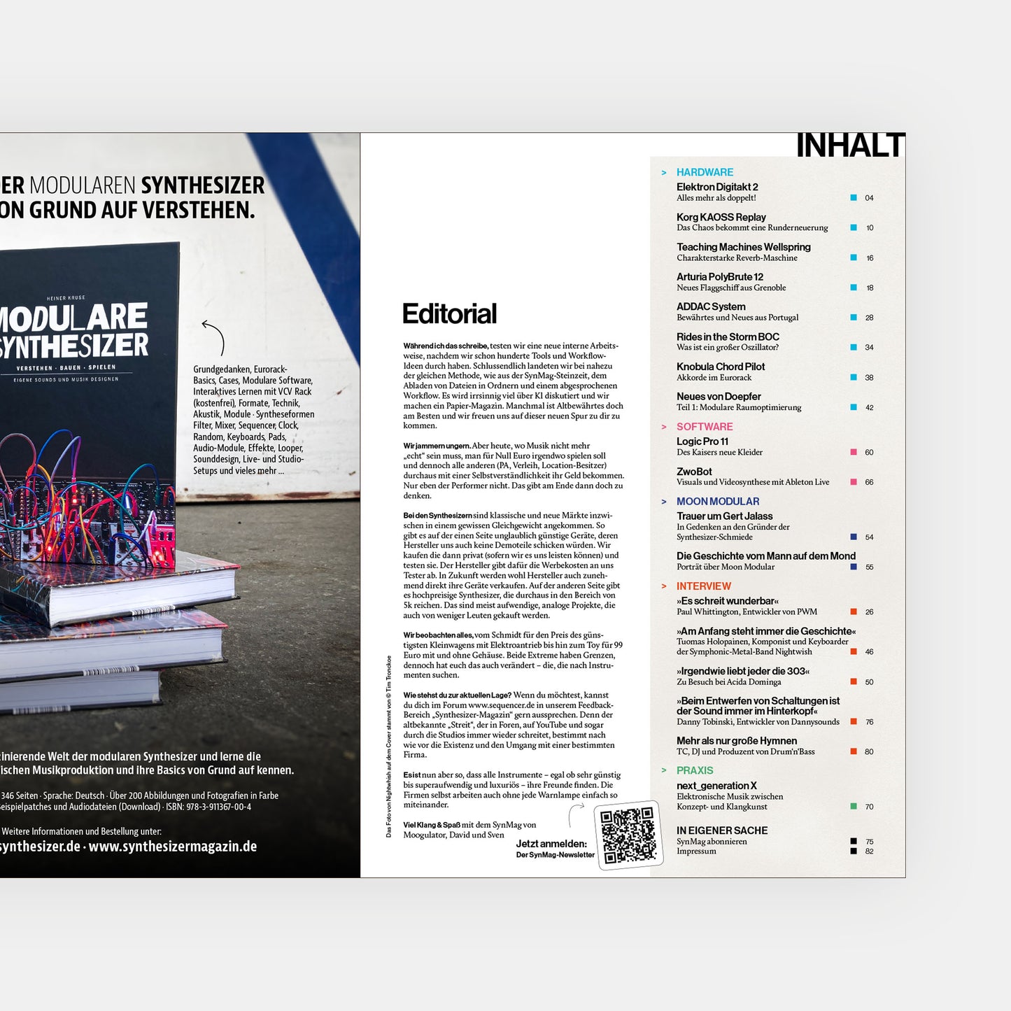 Synthesizer Magazin | Ausgabe 104 | August 2024 | Printausgabe