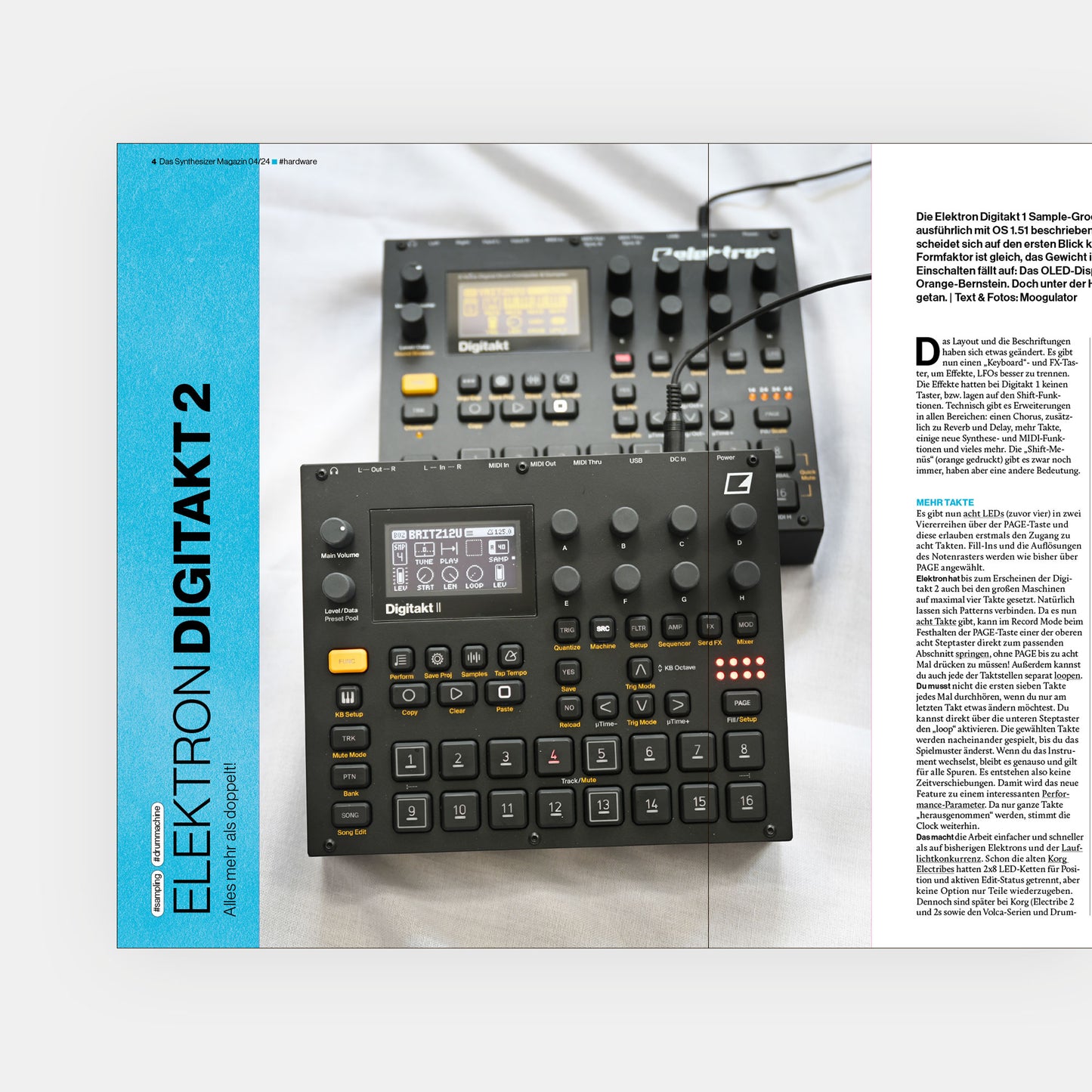 Synthesizer Magazin | Ausgabe 104 | August 2024 | Printausgabe