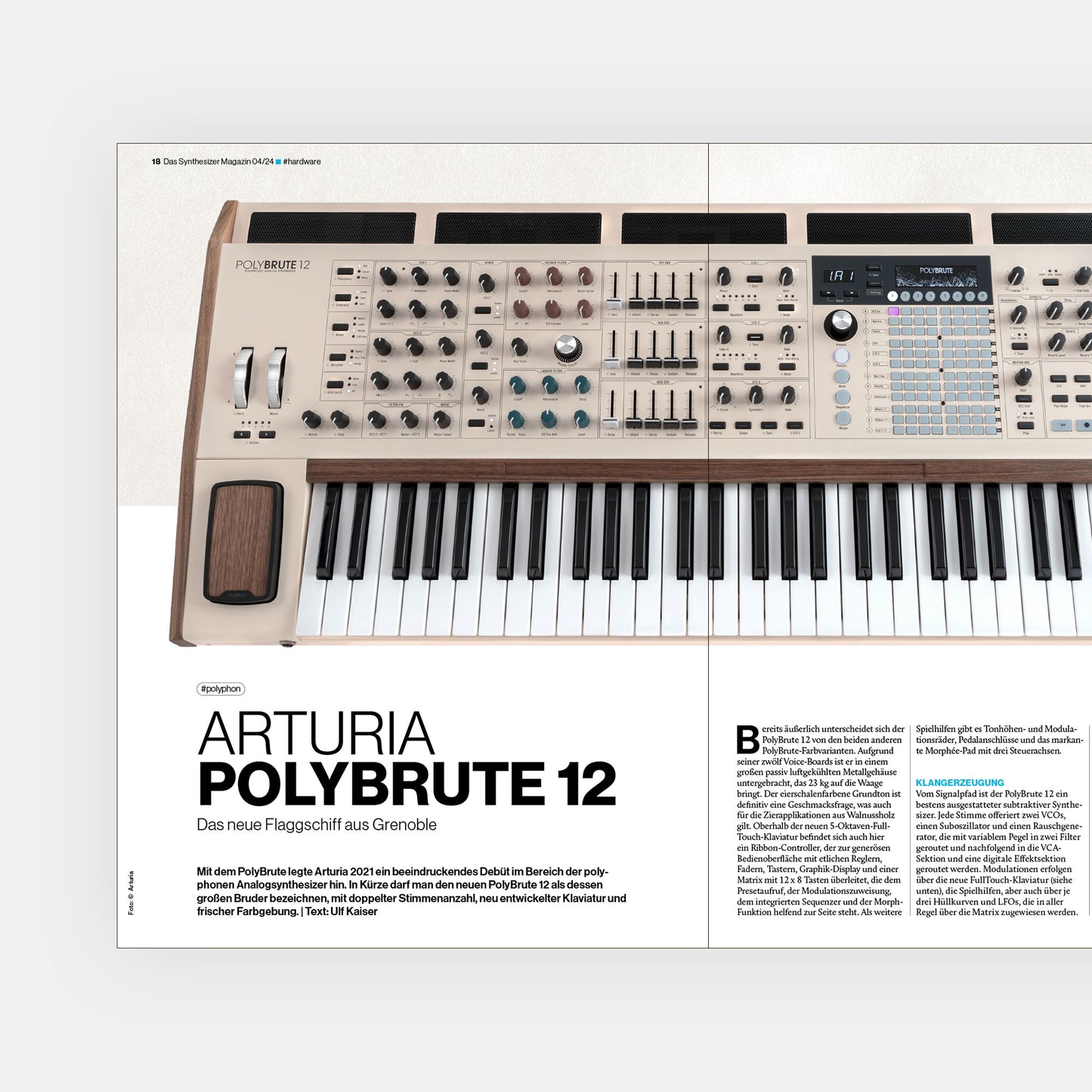 Synthesizer Magazin | Ausgabe 104 | August 2024 | Printausgabe