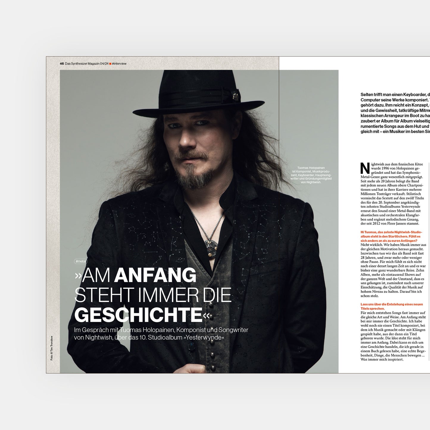 Synthesizer Magazin | Ausgabe 104 | August 2024 | Printausgabe