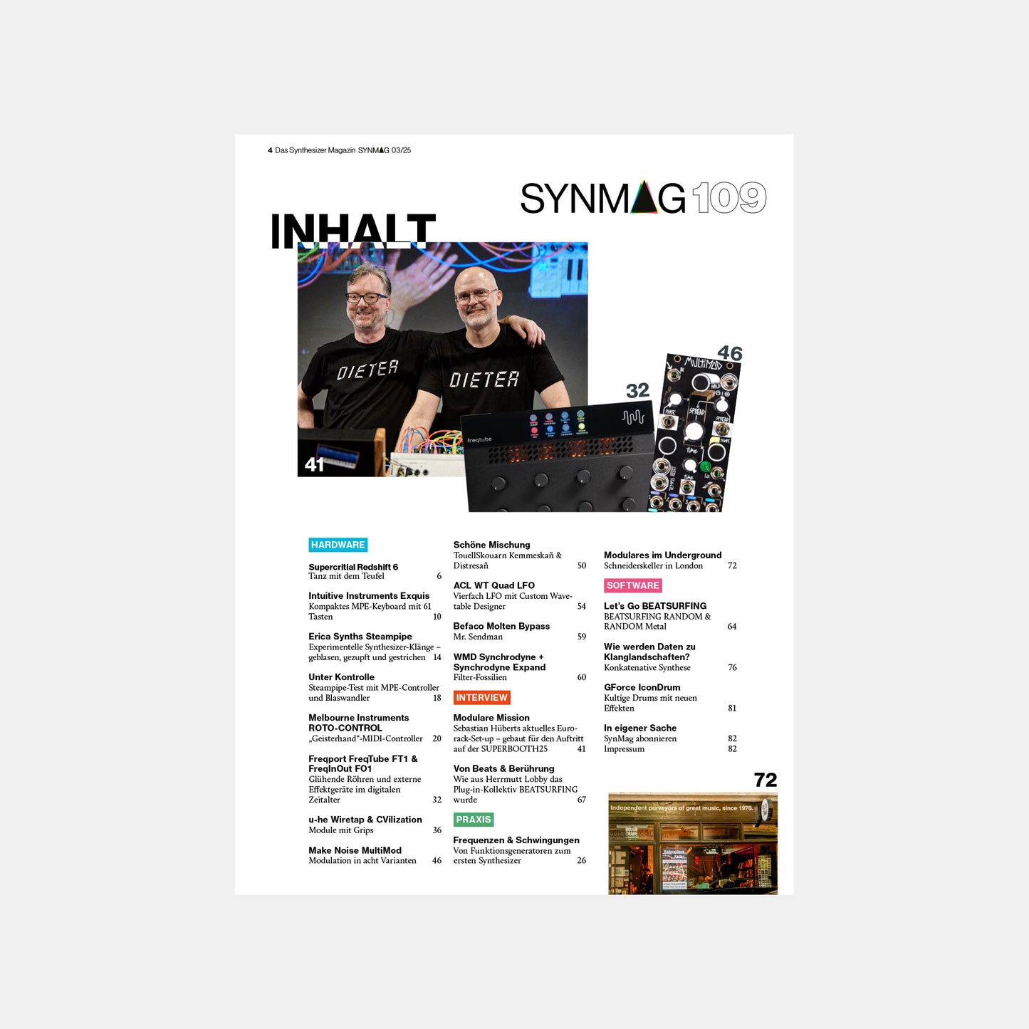 Synthesizer Magazin | Ausgabe 109 (ePaper)