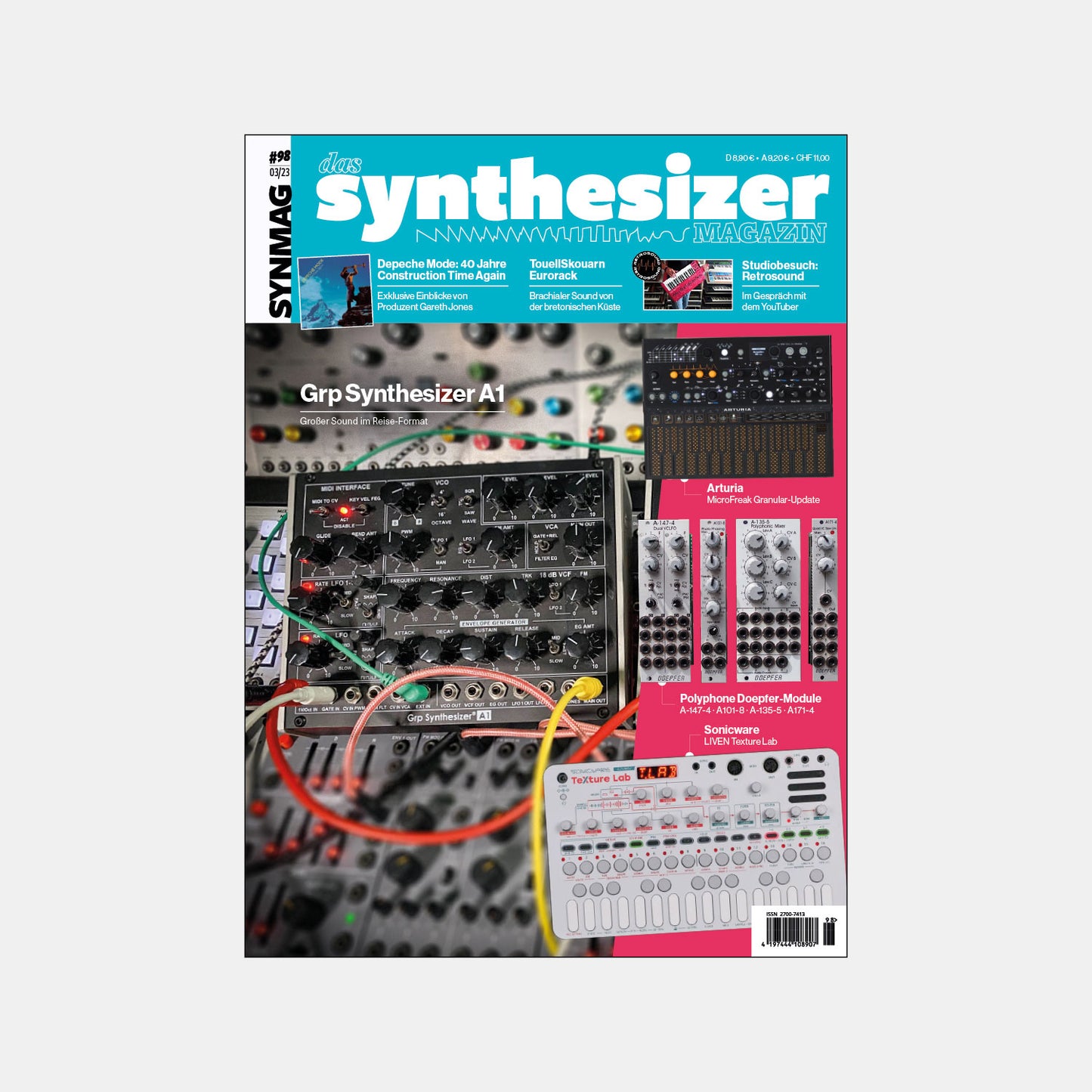 Synthesizer Magazin | Ausgabe 98 | August 2023 | Printausgabe