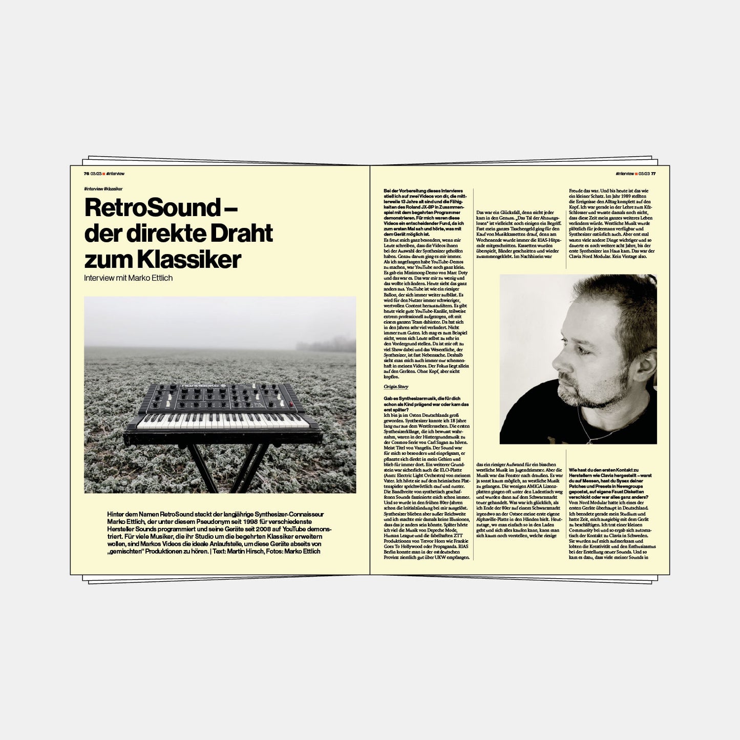 Synthesizer Magazin | Ausgabe 98 | August 2023 | Printausgabe