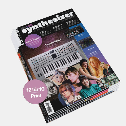 Das Synthesizer Magazin im Abonnement für 2 Jahre