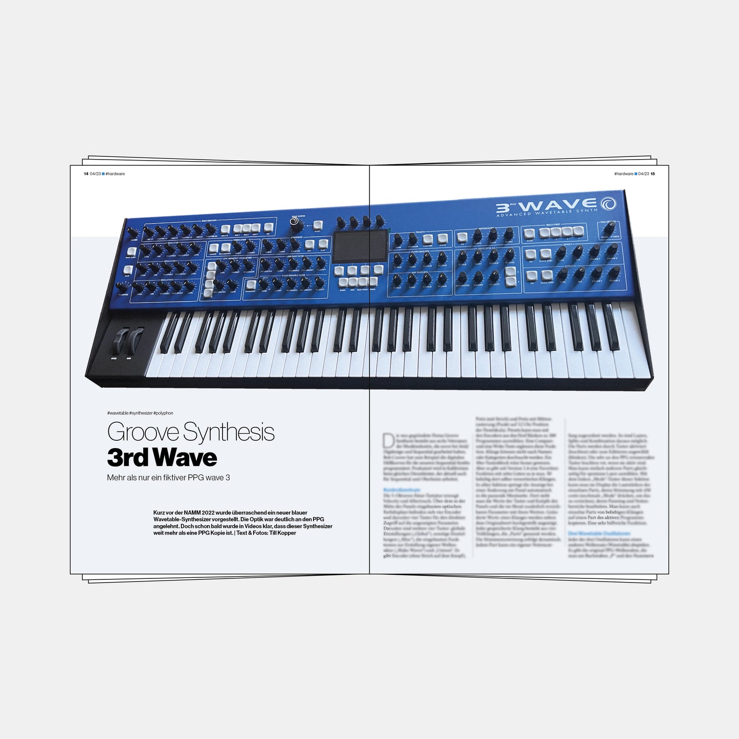 Synthesizer Magazin | Ausgabe 99 | Oktober 2023 | Printausgabe