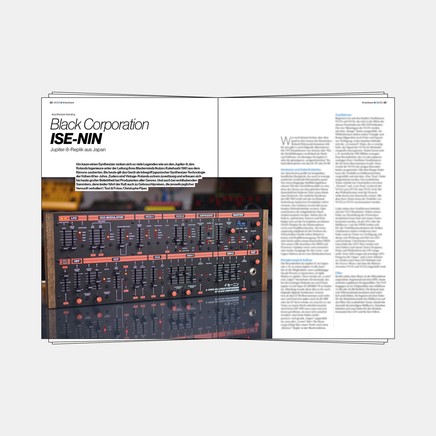 Synthesizer Magazin | Ausgabe 99 | Oktober 2023 | Printausgabe