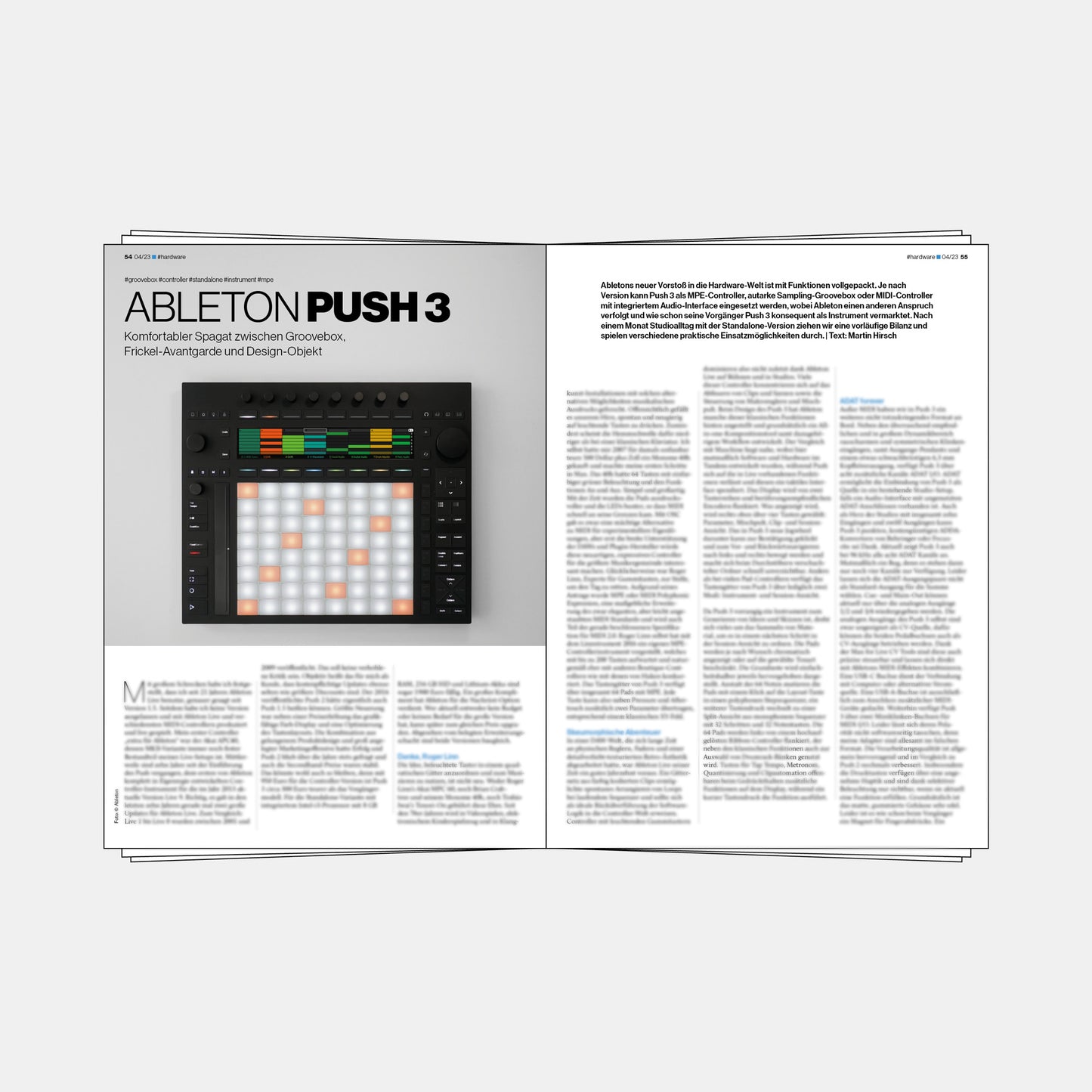 Synthesizer Magazin | Ausgabe 99 | Oktober 2023 | Printausgabe