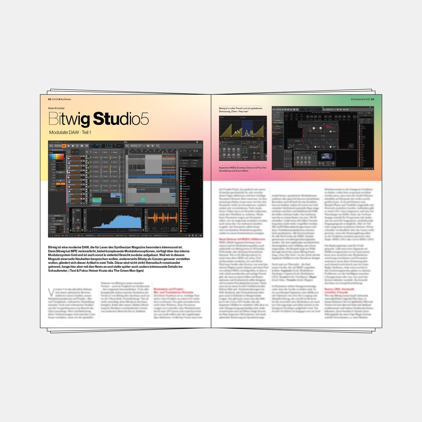 Synthesizer Magazin | Ausgabe 99 | Oktober 2023 | Printausgabe