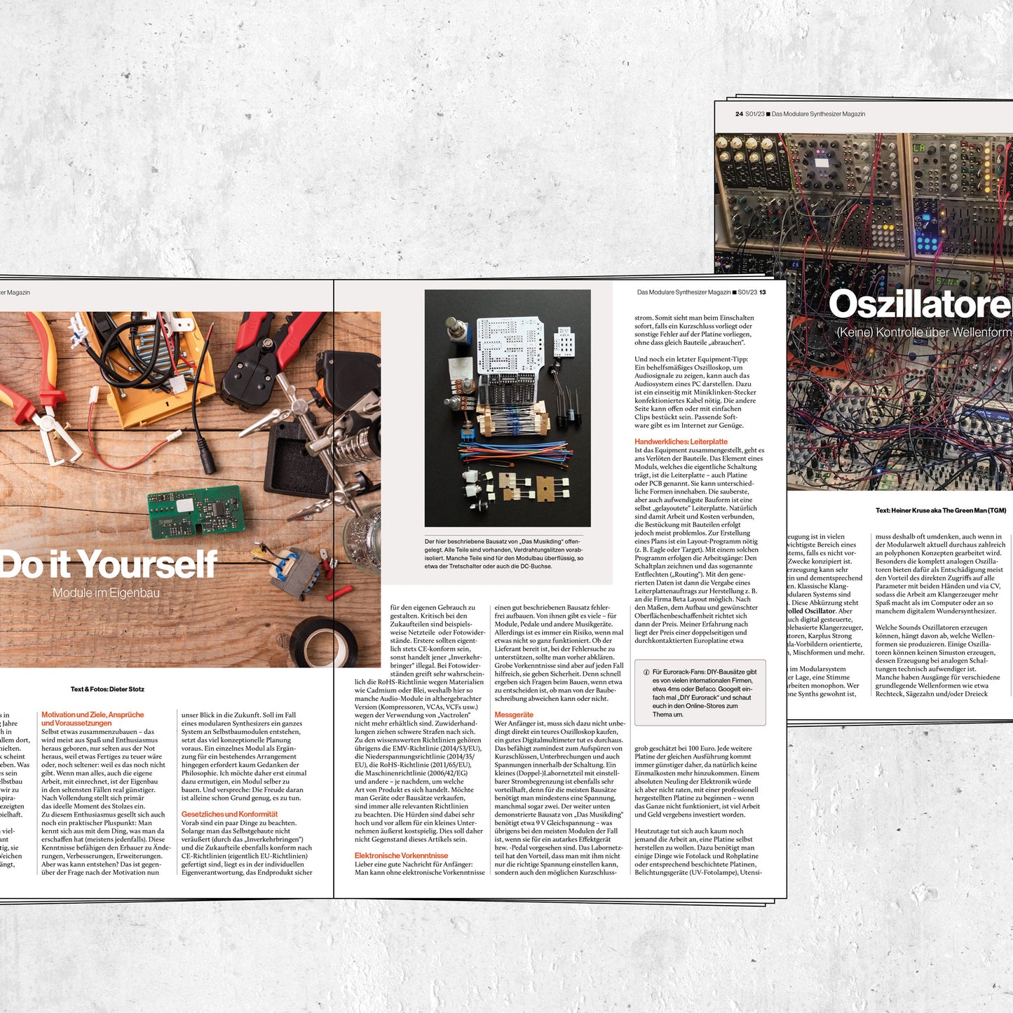 Sonderausgabe 01 | Das Modulare Synthesizer Magazin | Print