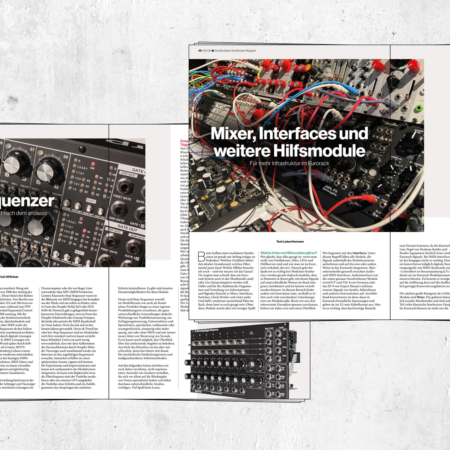 Sonderausgabe 01 | Das Modulare Synthesizer Magazin | Print