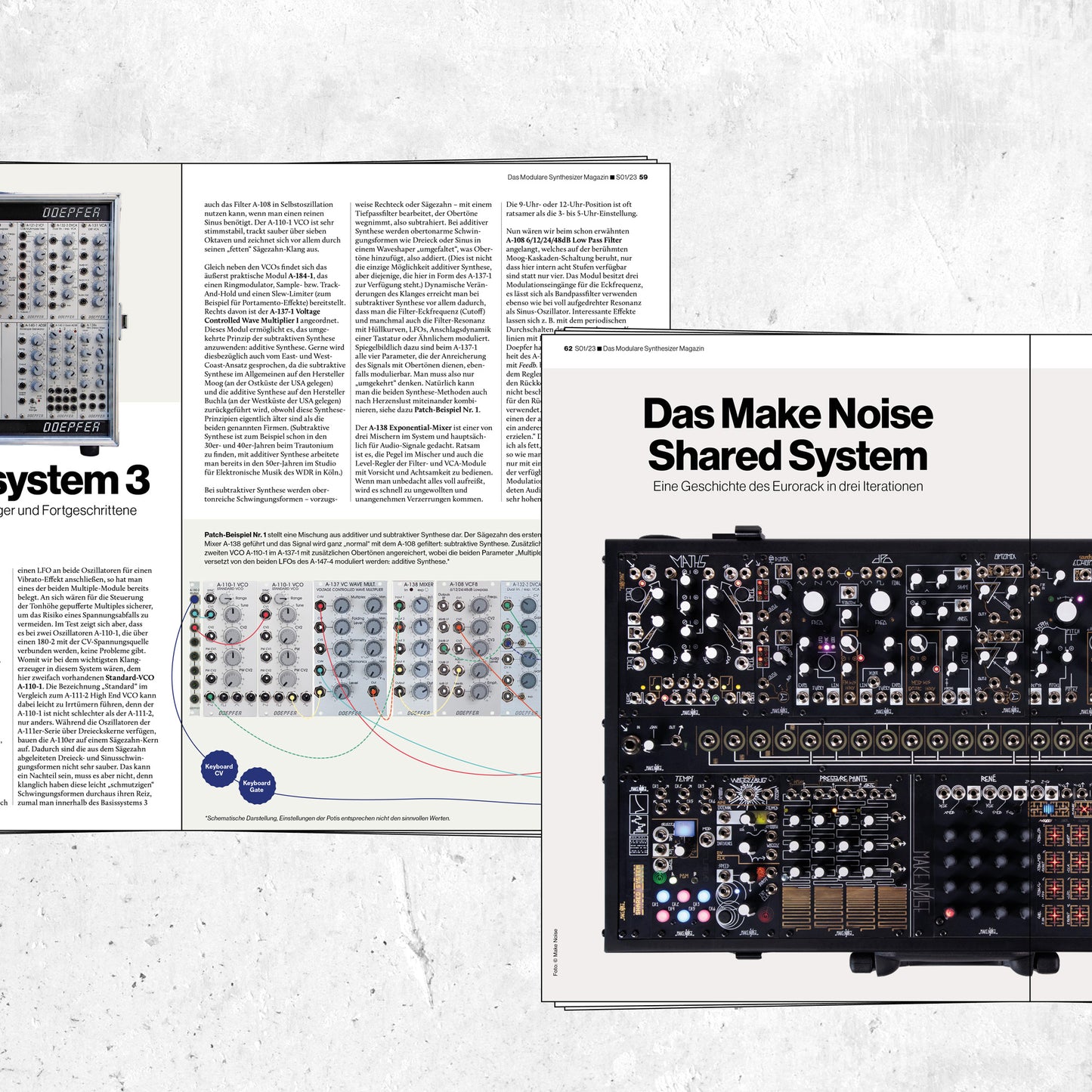 Sonderausgabe 01 | Das Modulare Synthesizer Magazin | Print