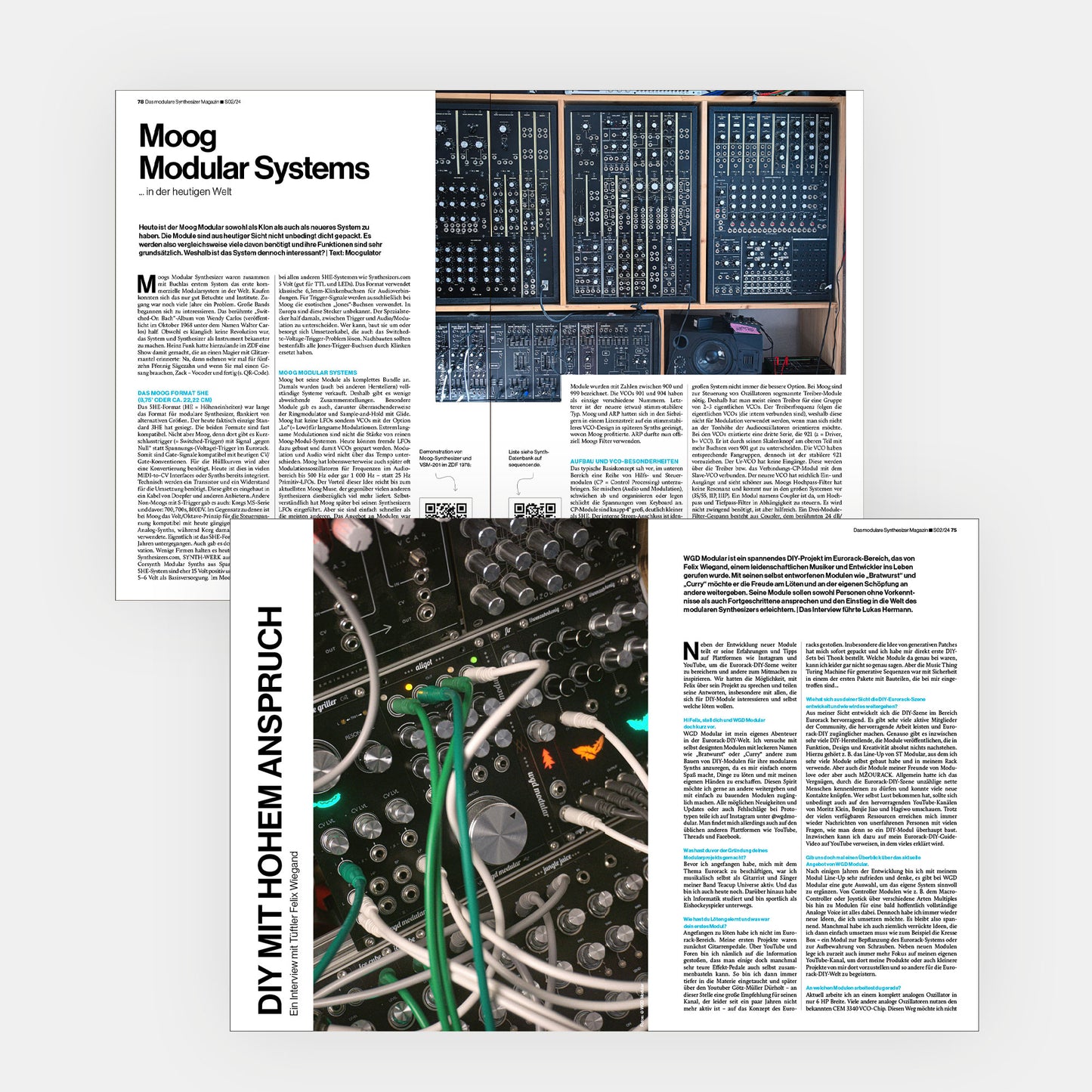 Sonderausgabe 02 | Das Modulare Synthesizer Magazin 2024 | Print