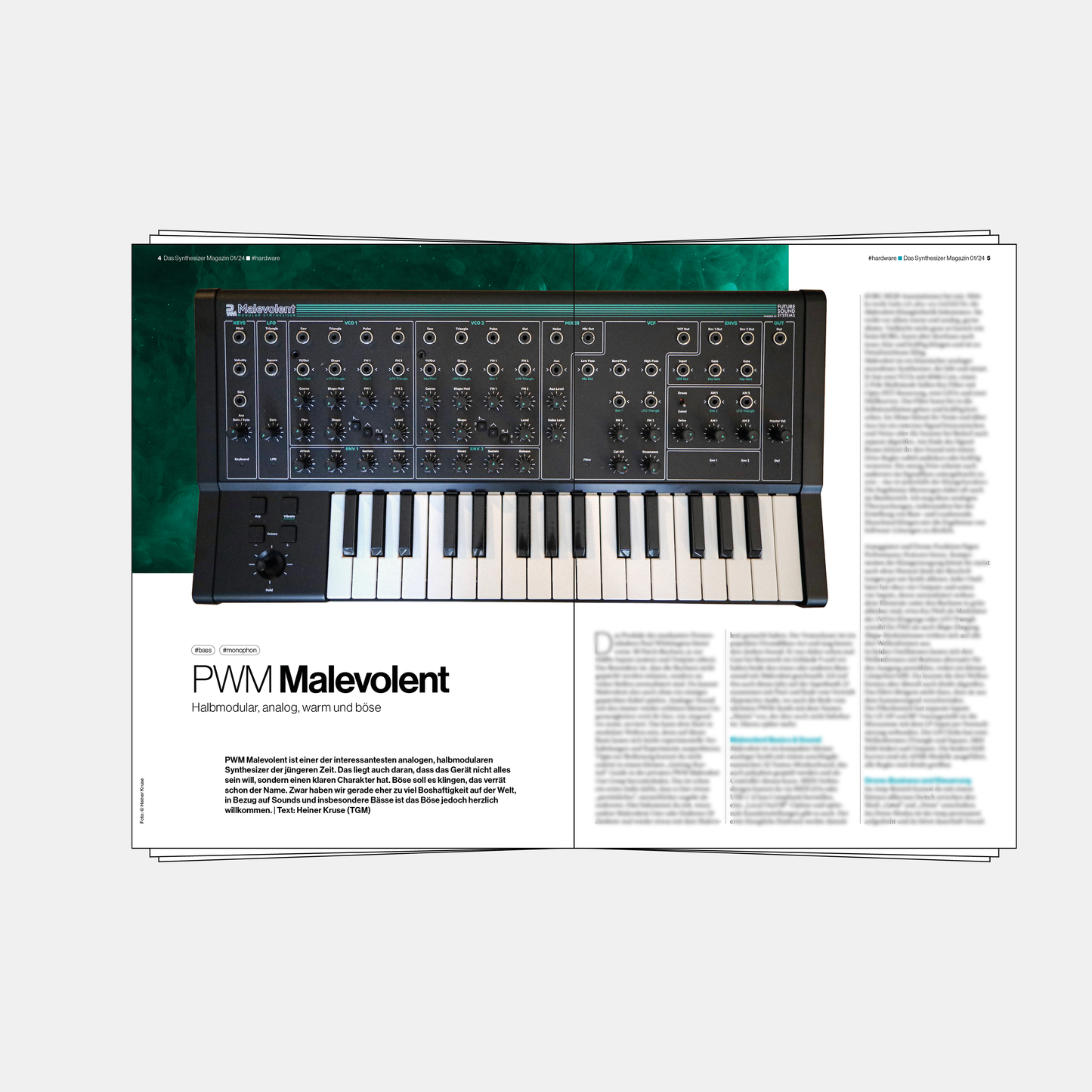 Synthesizer Magazin | Ausgabe 101 | Februar 2024 | Printausgabe