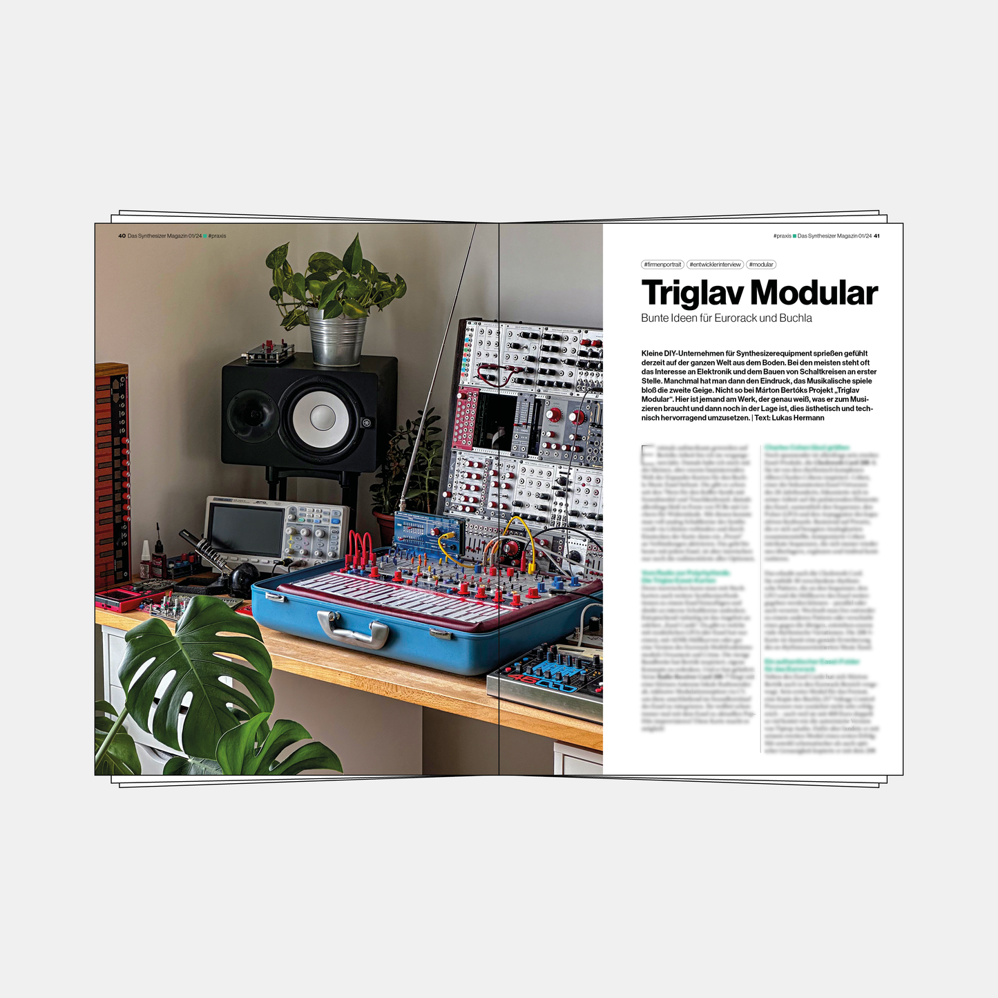 Synthesizer Magazin | Ausgabe 101 | Februar 2024 | Printausgabe