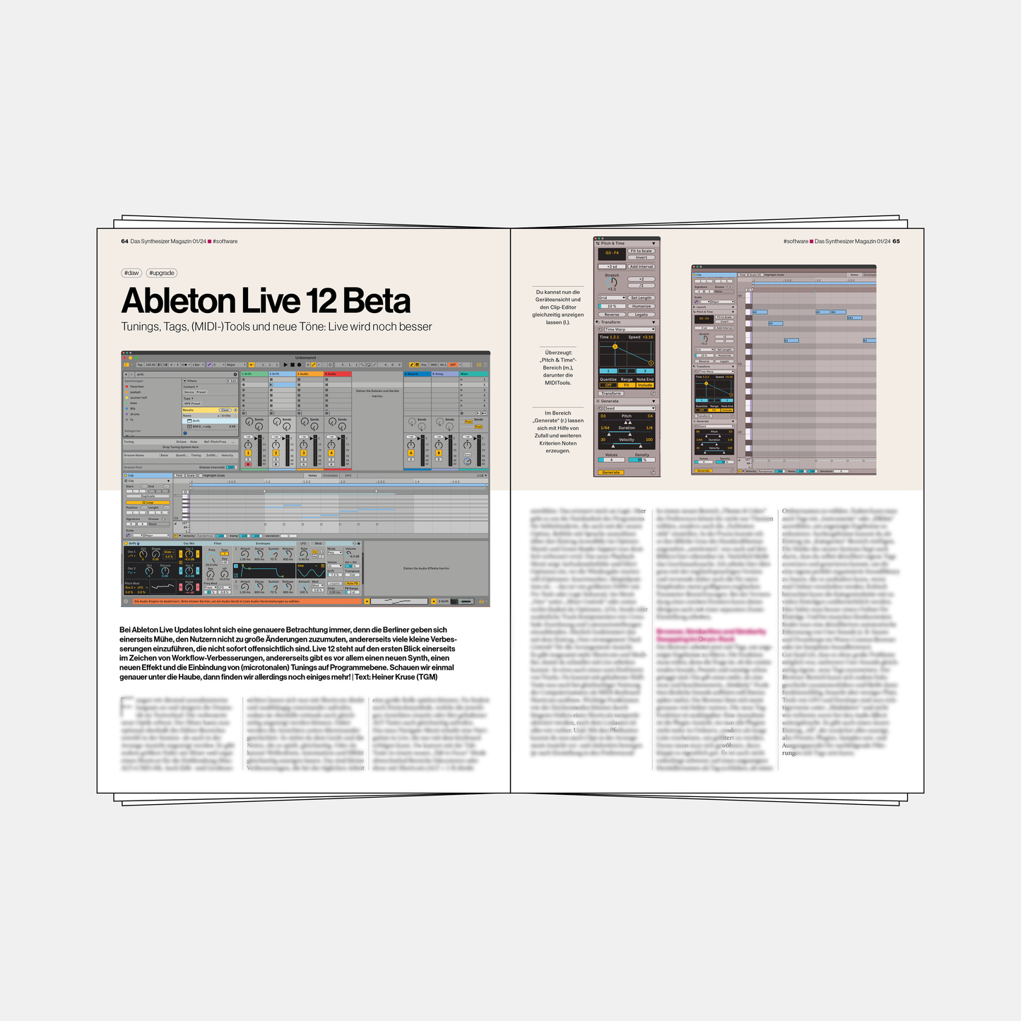 Synthesizer Magazin | Ausgabe 101 | Februar 2024 | Printausgabe