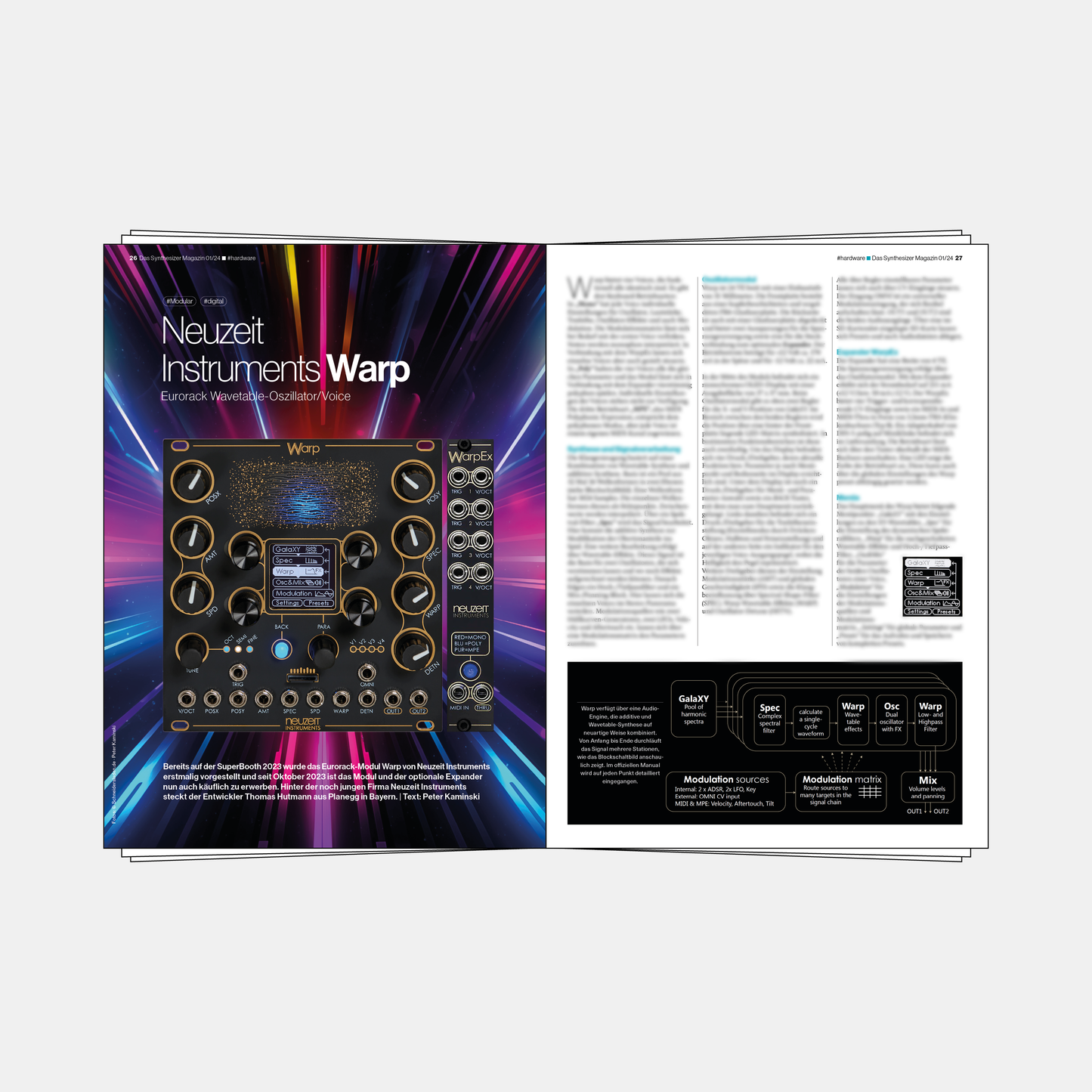 Synthesizer Magazin | Ausgabe 101 | Februar 2024 | ePaper