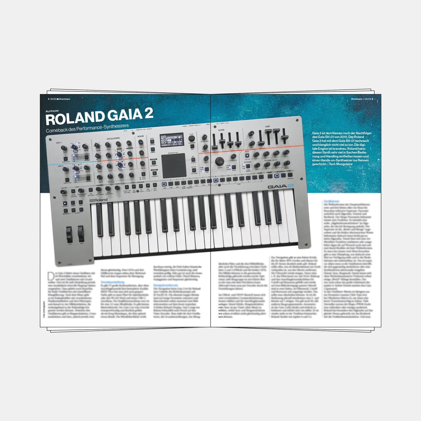 Synthesizer Magazin | Ausgabe 100 | Dezember 2023 | Printausgabe