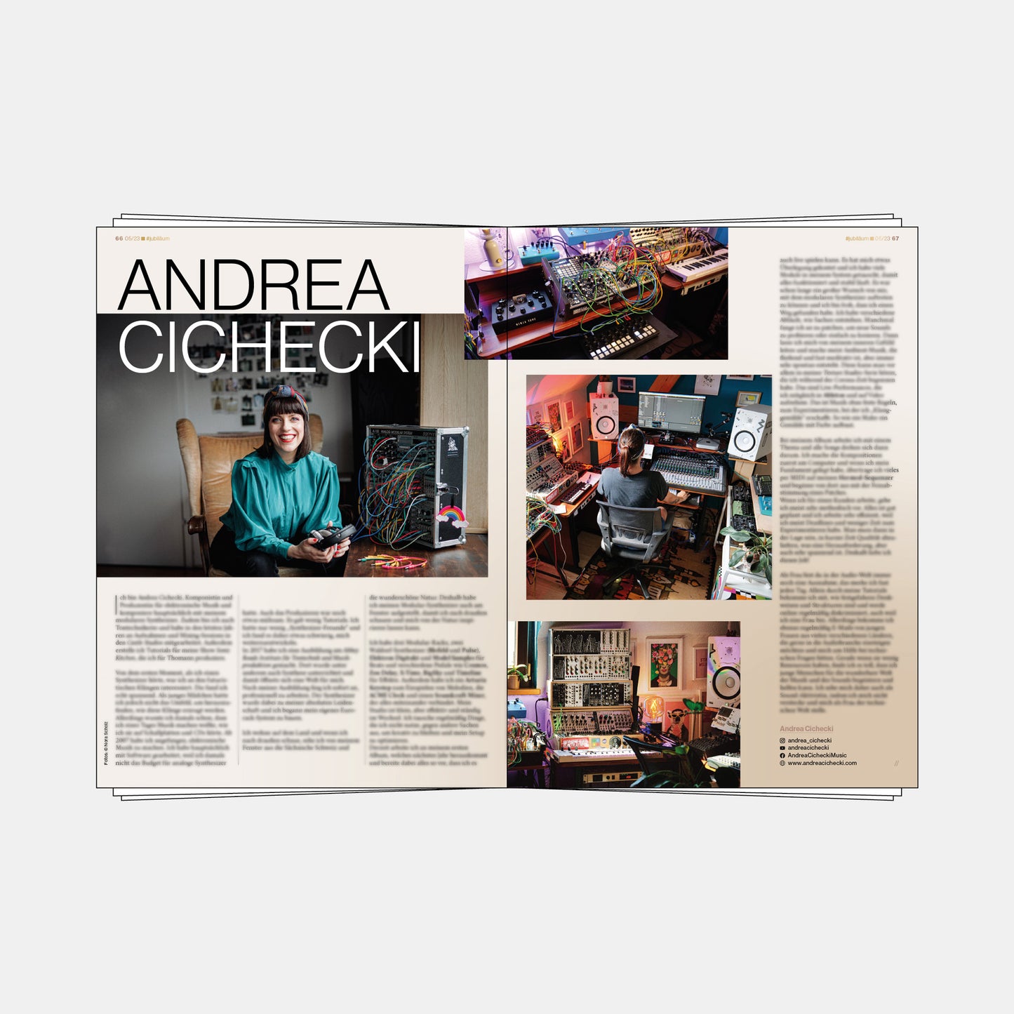 Synthesizer Magazin | Ausgabe 100 | Dezember 2023 | Printausgabe