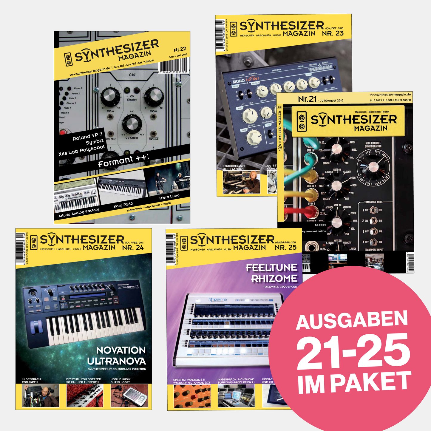 Synmag | Ausgaben 21 bis 25 im Paket | ePaper