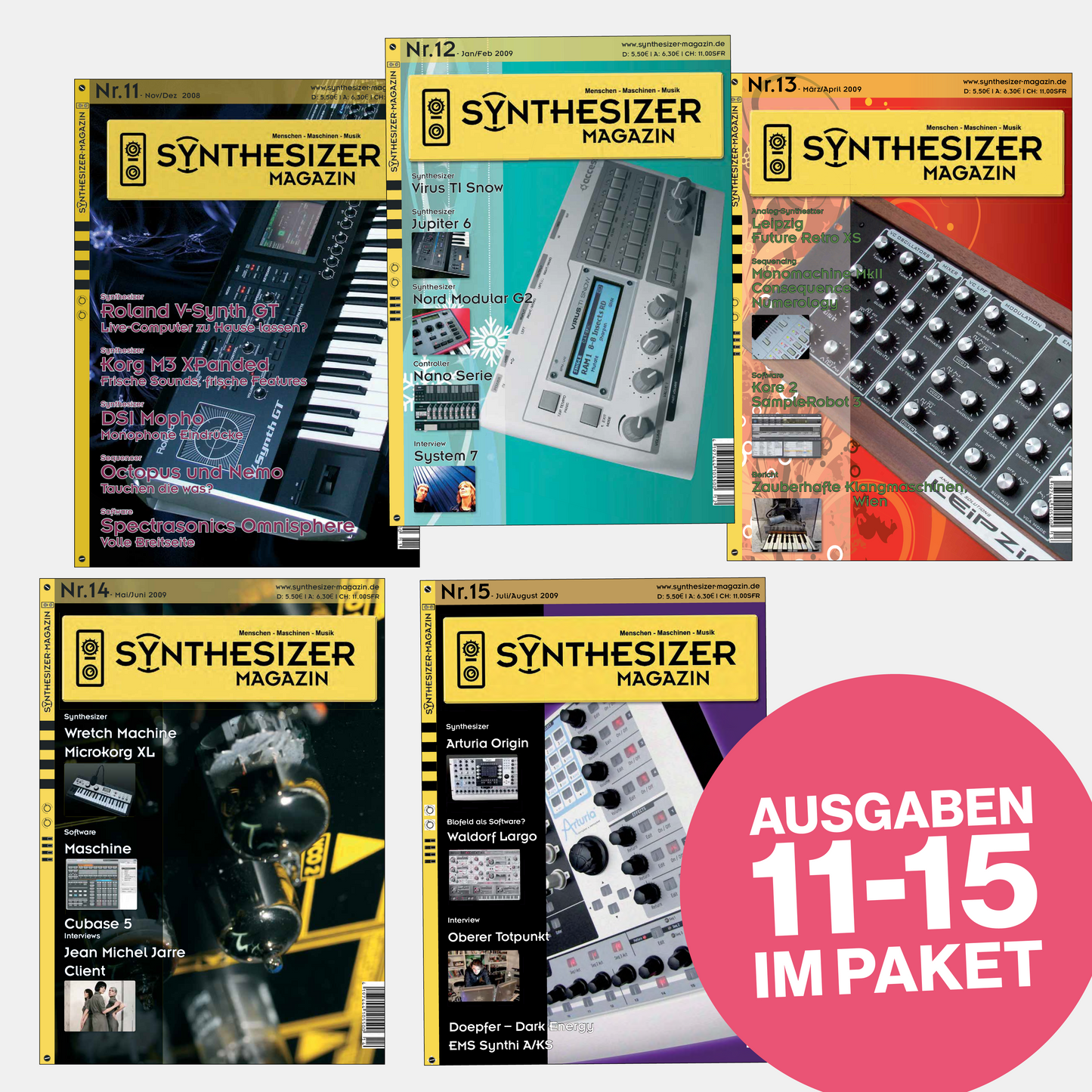 Synmag | Ausgaben 11 bis 15 im Paket | ePaper