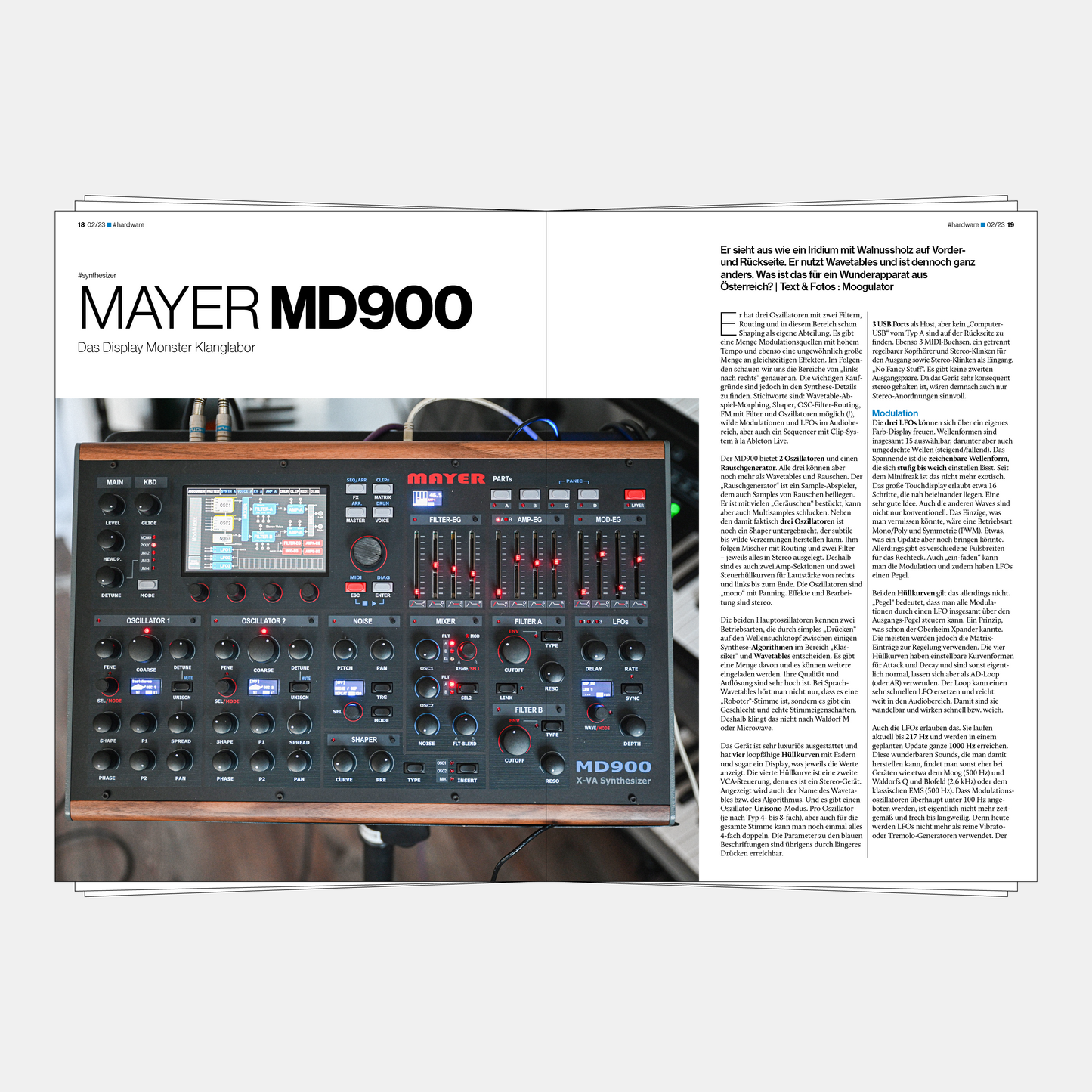 Synthesizer Magazin | Ausgabe 97 | Juni 2023 | Printausgabe