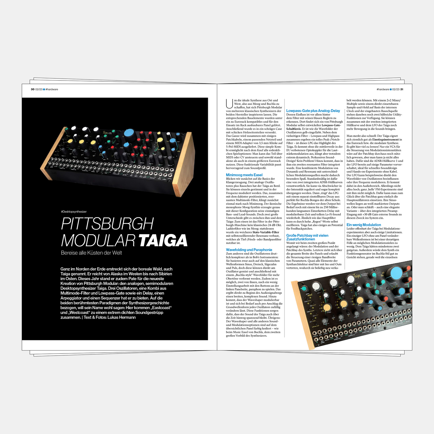 Synthesizer Magazin | Ausgabe 97 | Juni 2023 | ePaper