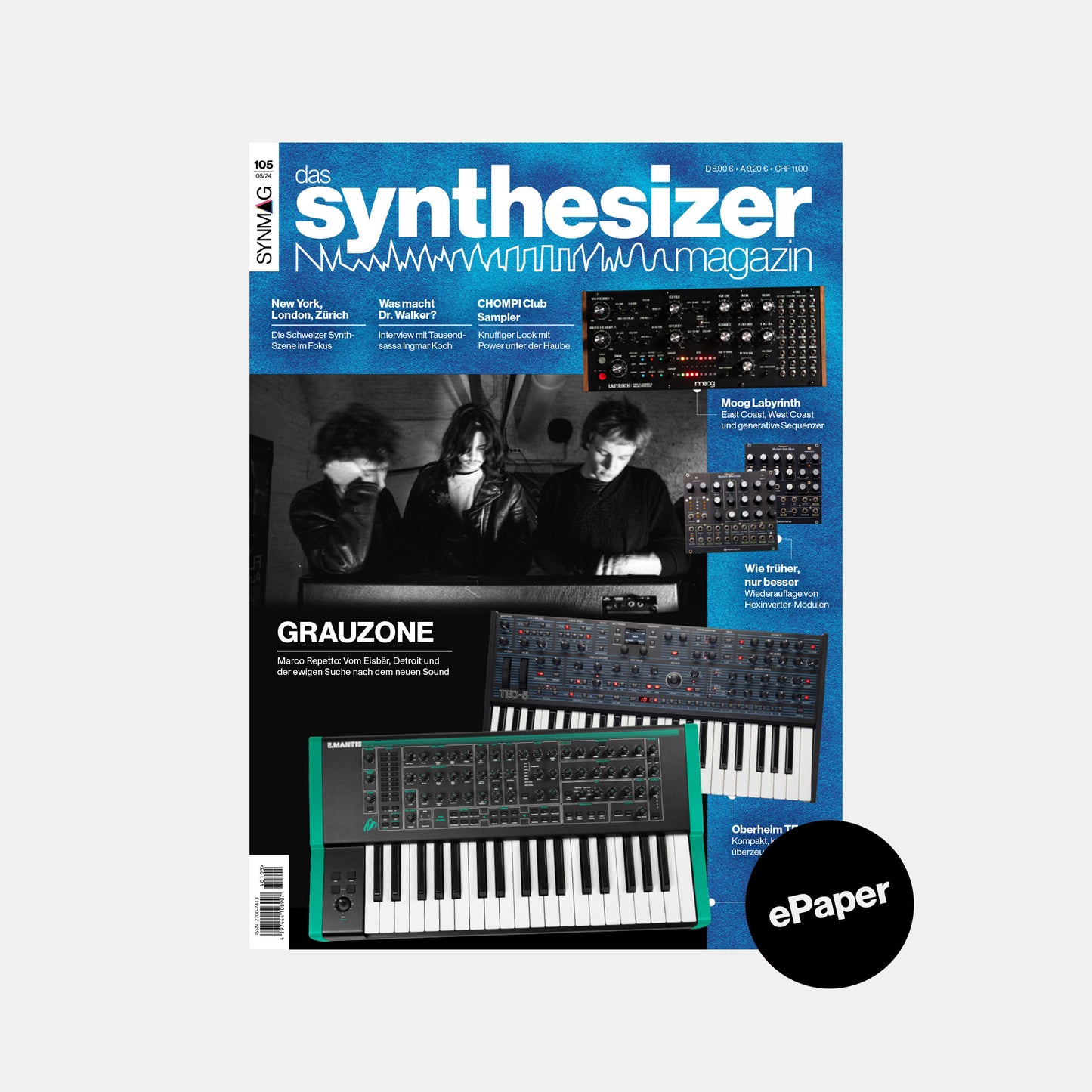 Synthesizer Magazin | Ausgabe 105 | Oktober 2024 | ePaper