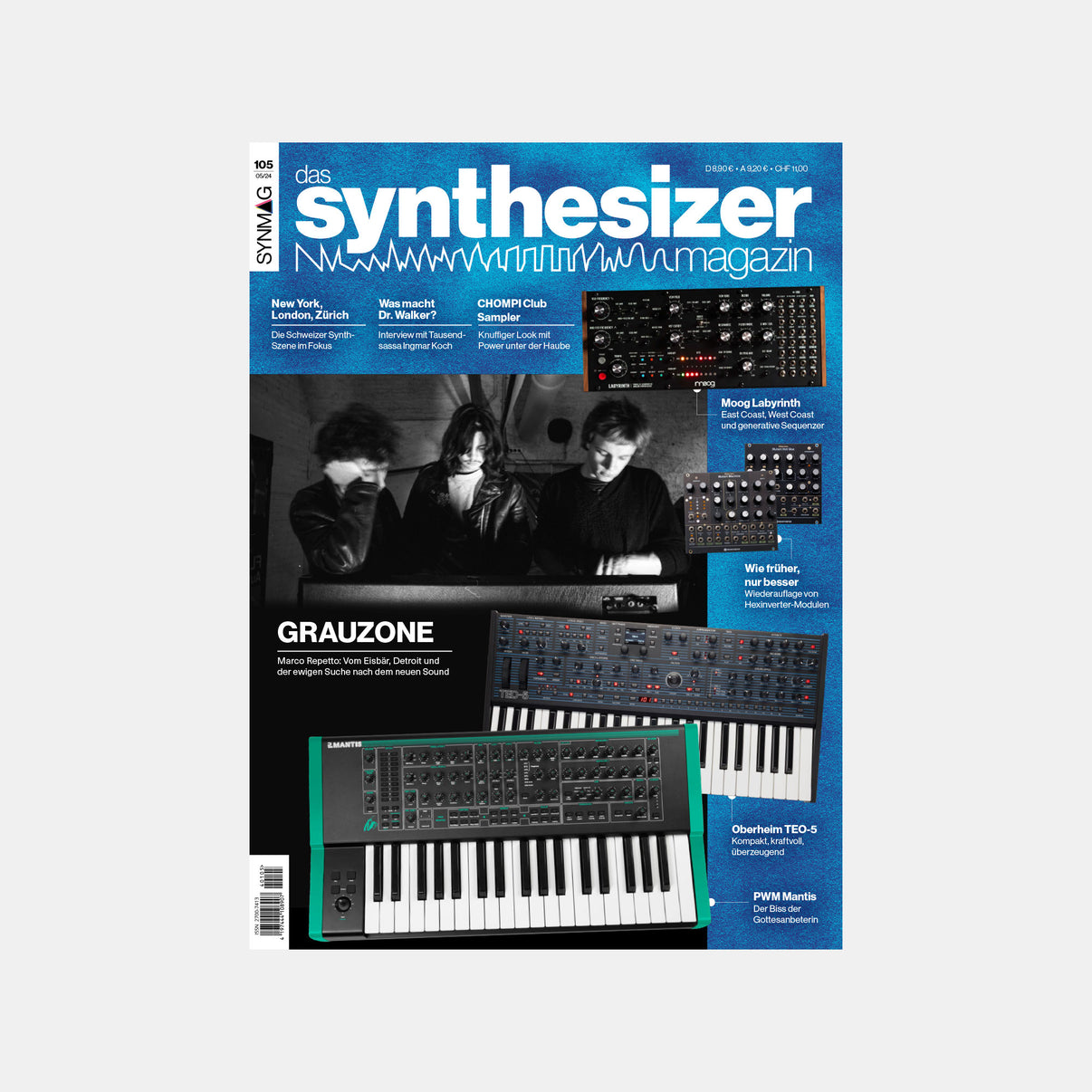 Synthesizer Magazin Ausgabe 105 Printausgabe synmag shop