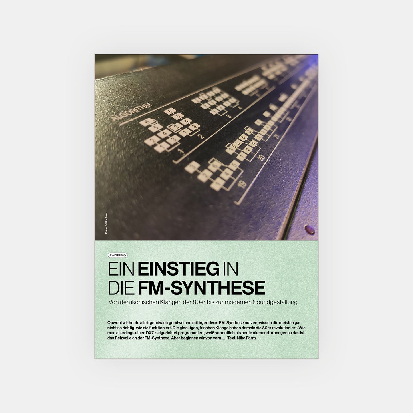 Synthesizer Magazin | Ausgabe 105 | Oktober 2024 | Printausgabe