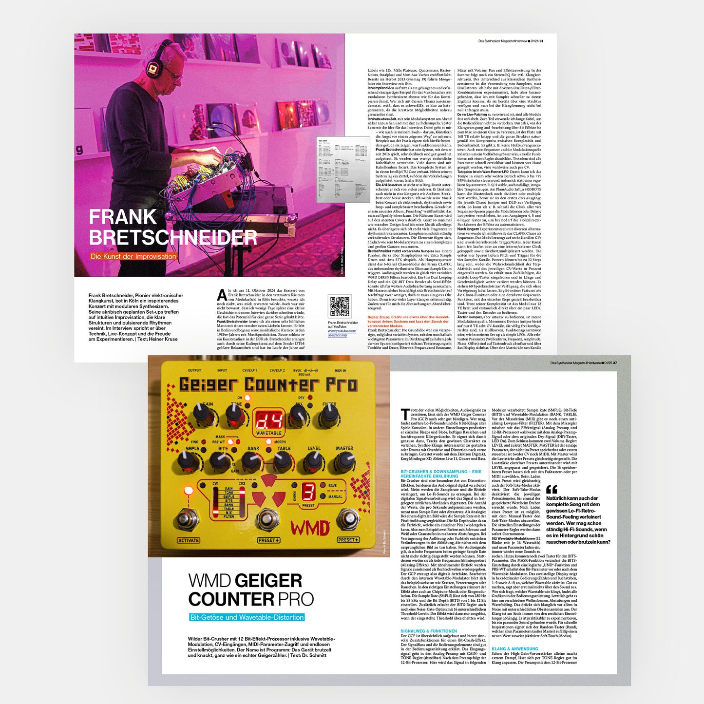 Synthesizer Magazin | Ausgabe 107 | Februar 2025