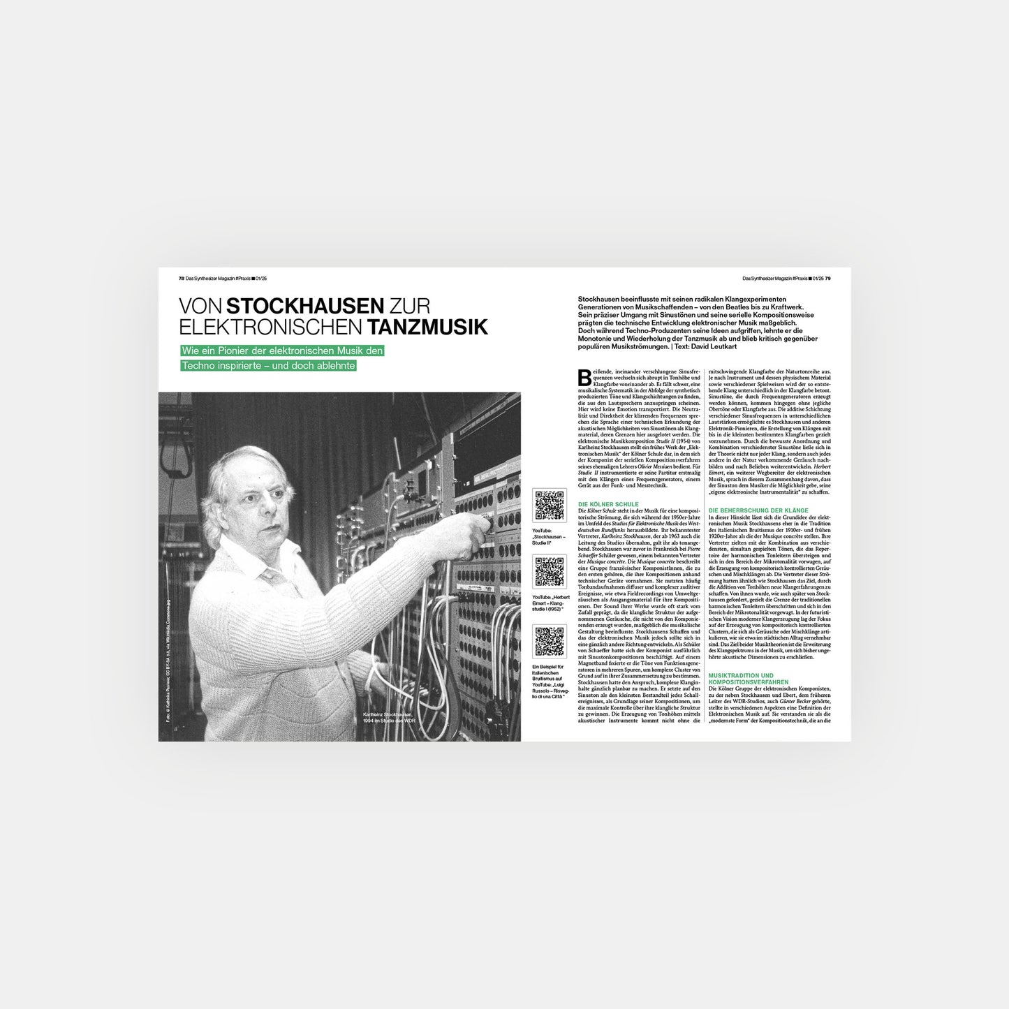 Synthesizer Magazin | Ausgabe 107 | Februar 2025