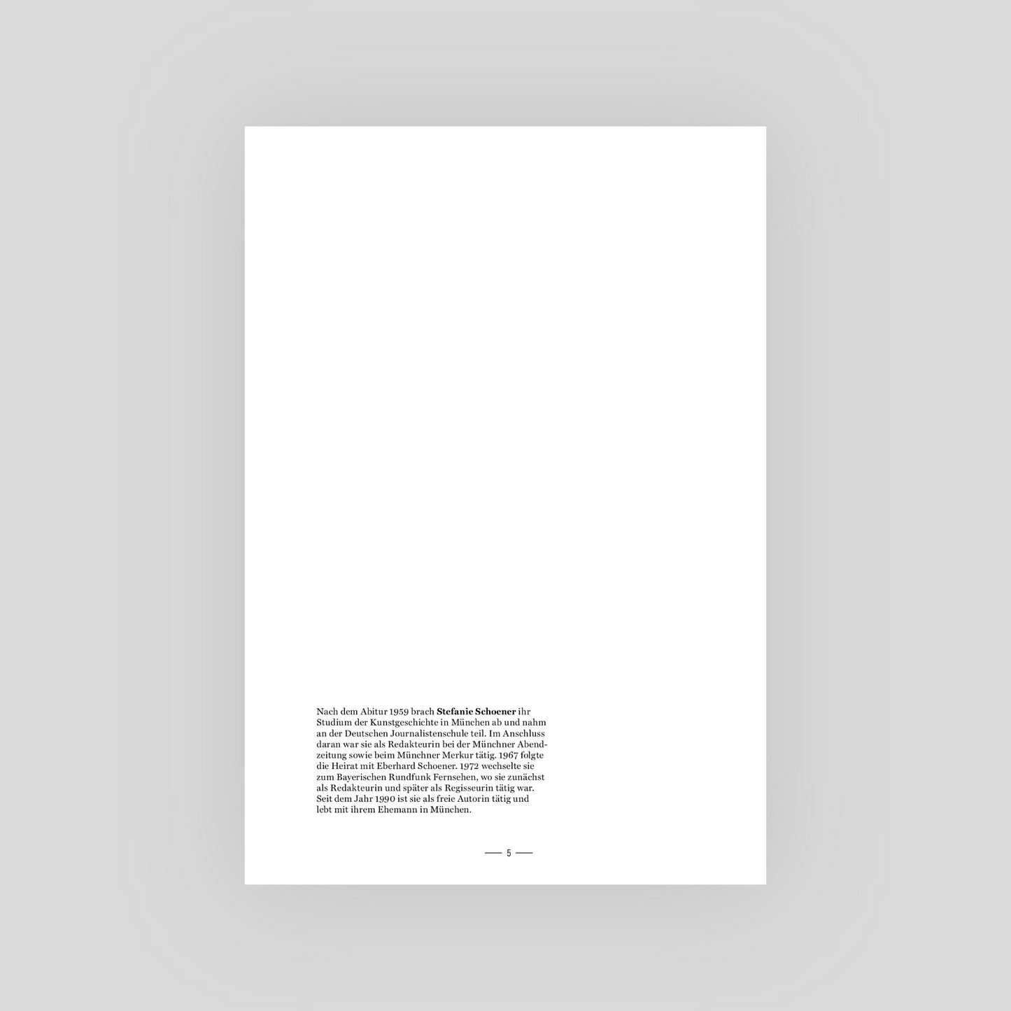 S. Schoener: Eberhard Schoener: Zeitsignale