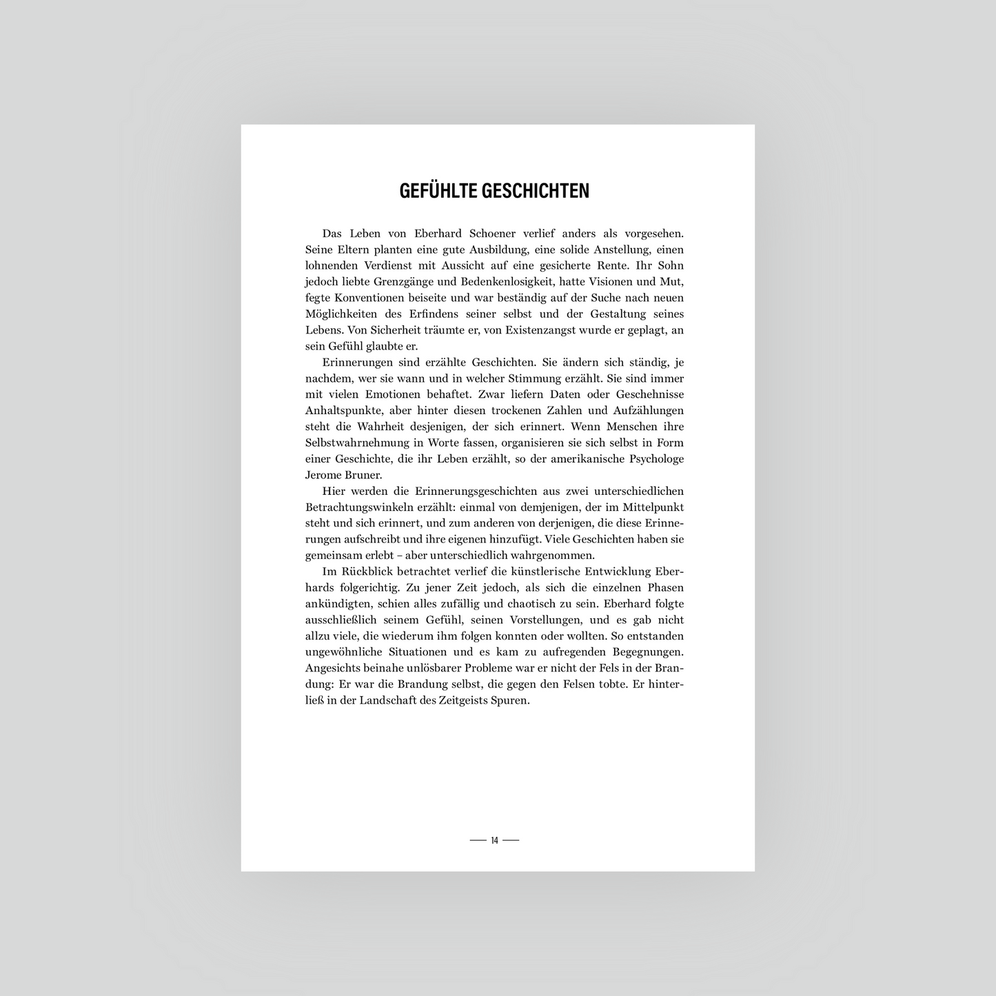 S. Schoener: Eberhard Schoener: Zeitsignale