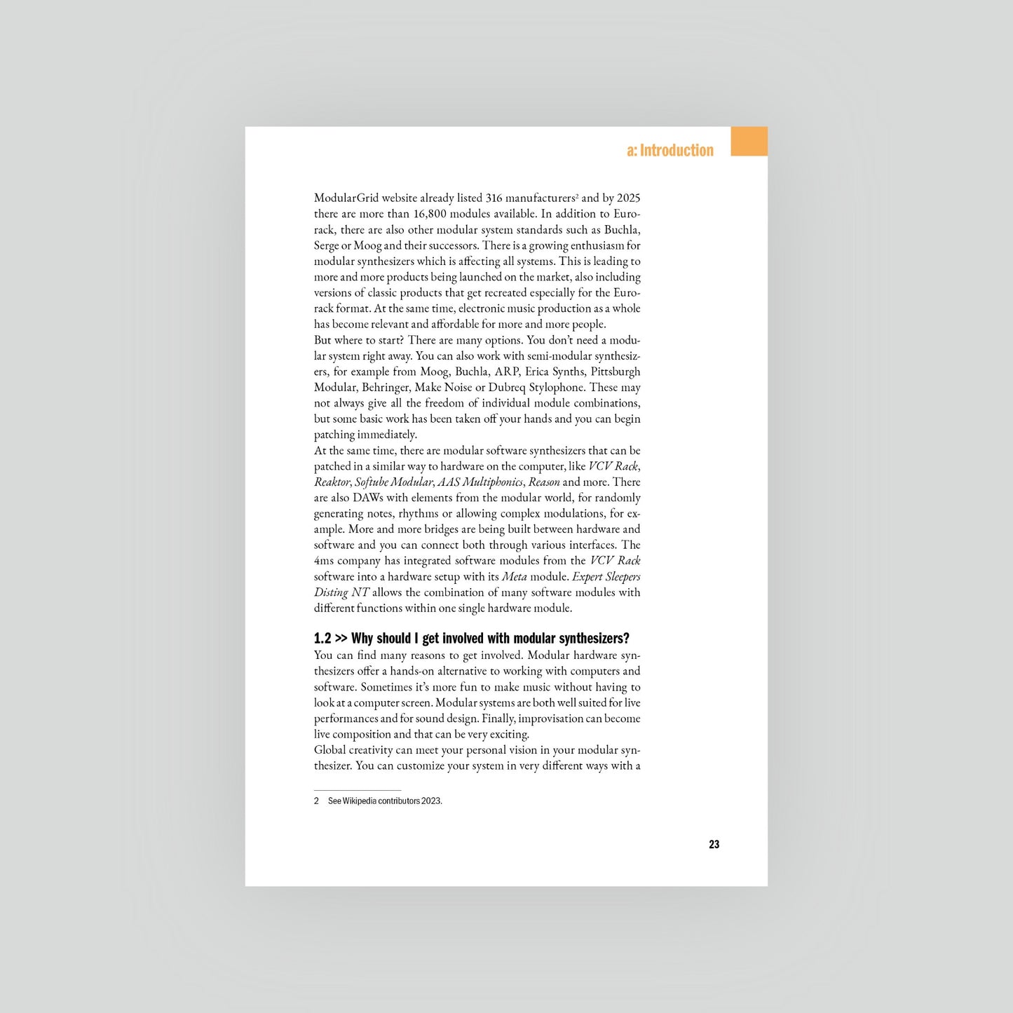 H. Kruse | Modular Synthesizers (EN)