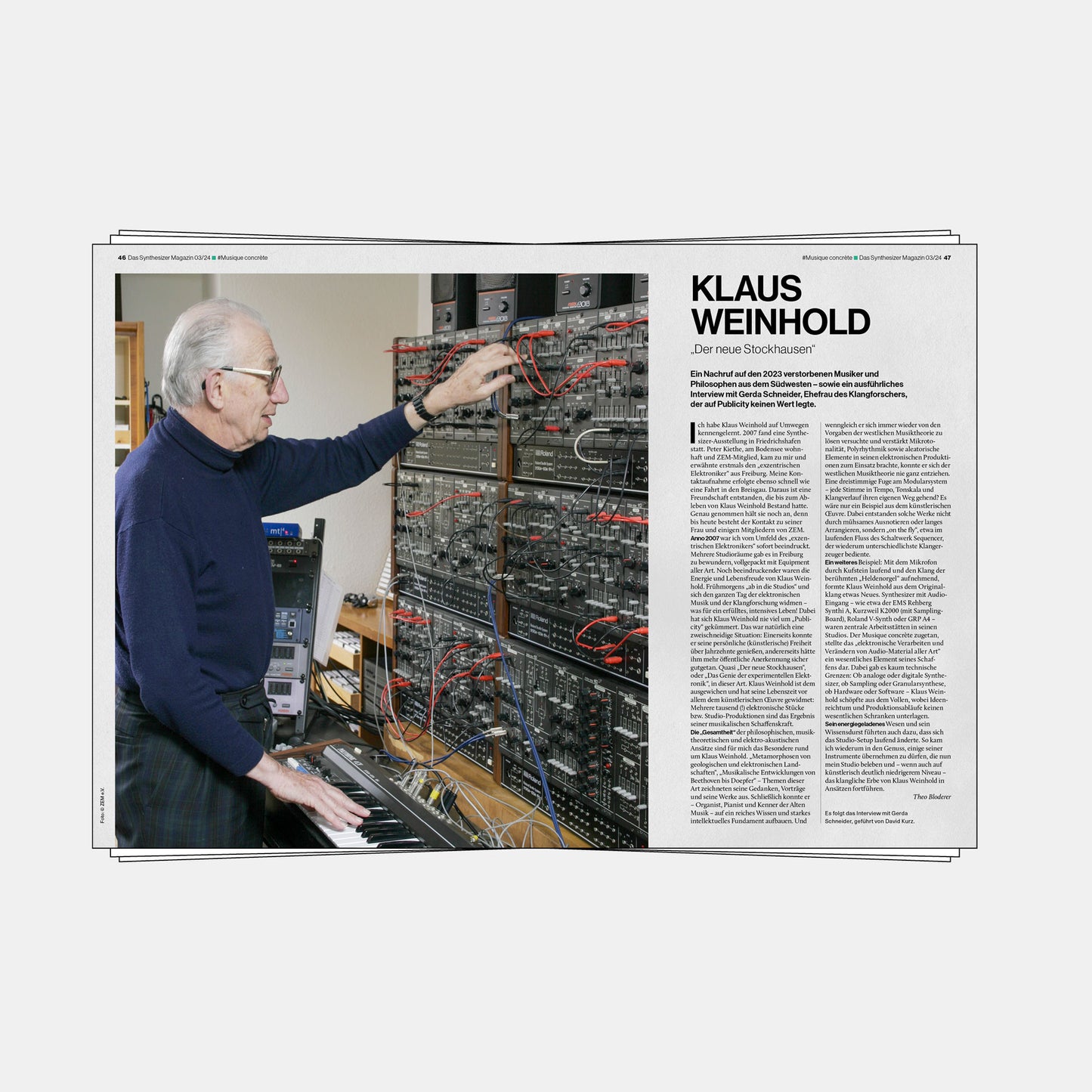 Synthesizer Magazin | Ausgabe 103 | Mai 2024 | ePaper