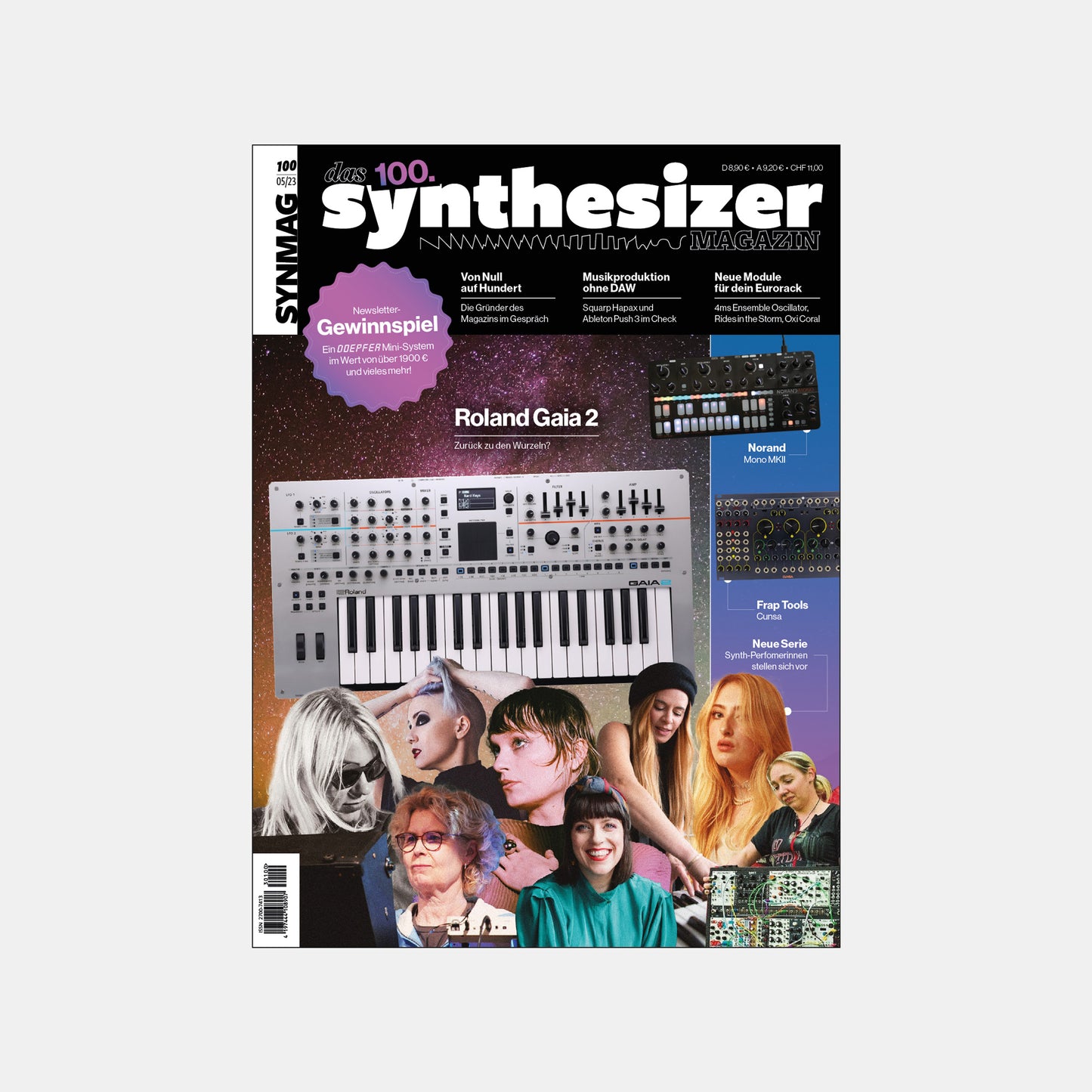 Synthesizer Magazin | Ausgabe 100 | Dezember 2023 | Printausgabe
