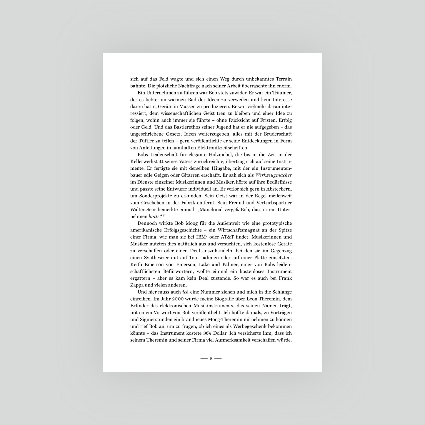 A. Glinsky: Switched On: Bob Moog und die Synthesizer-Revolution