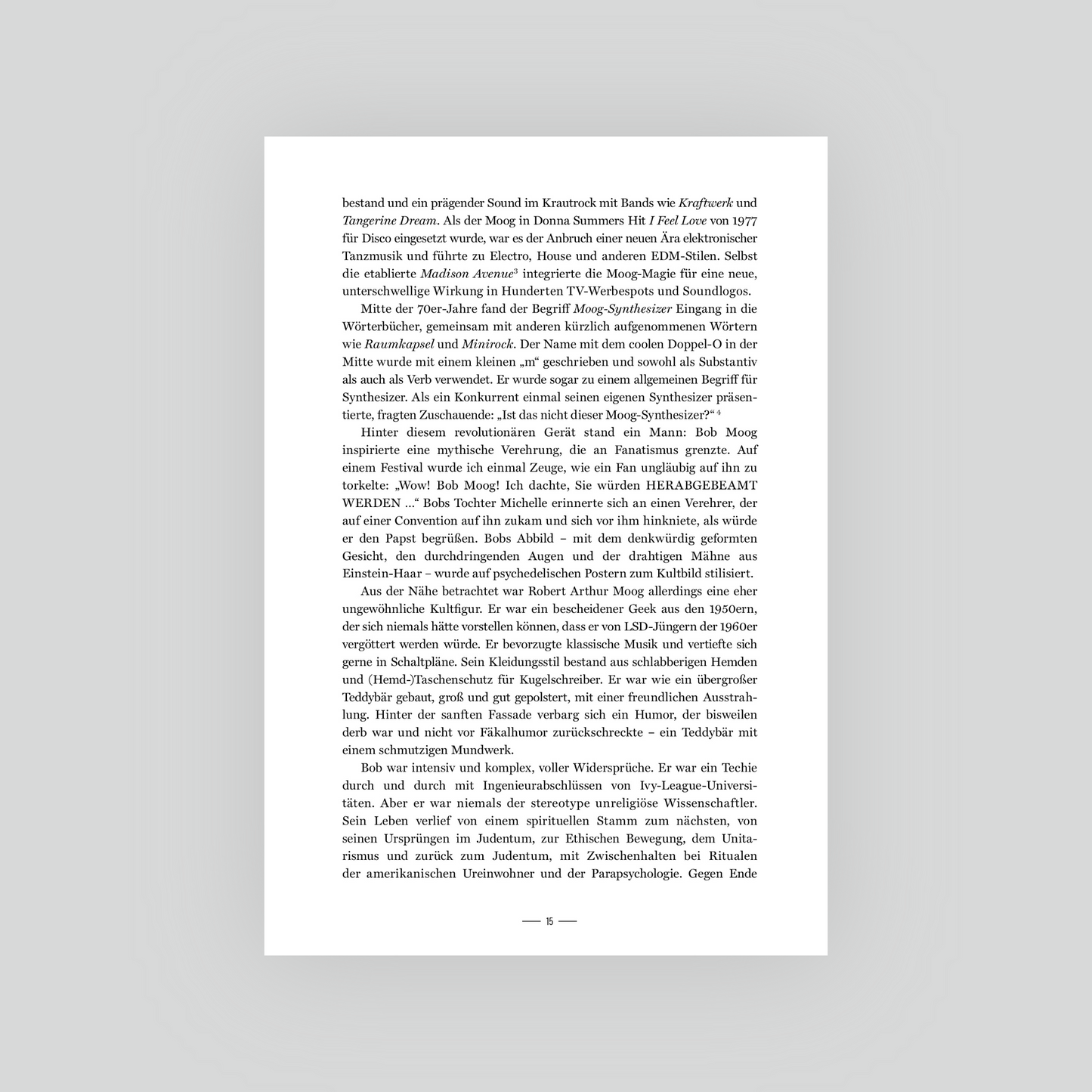 A. Glinsky: Switched On: Bob Moog und die Synthesizer-Revolution