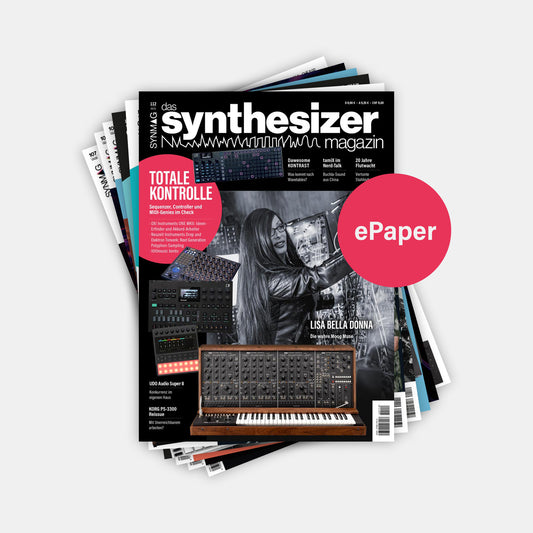 Das Synthesizer Magazin im ePaper-Abo