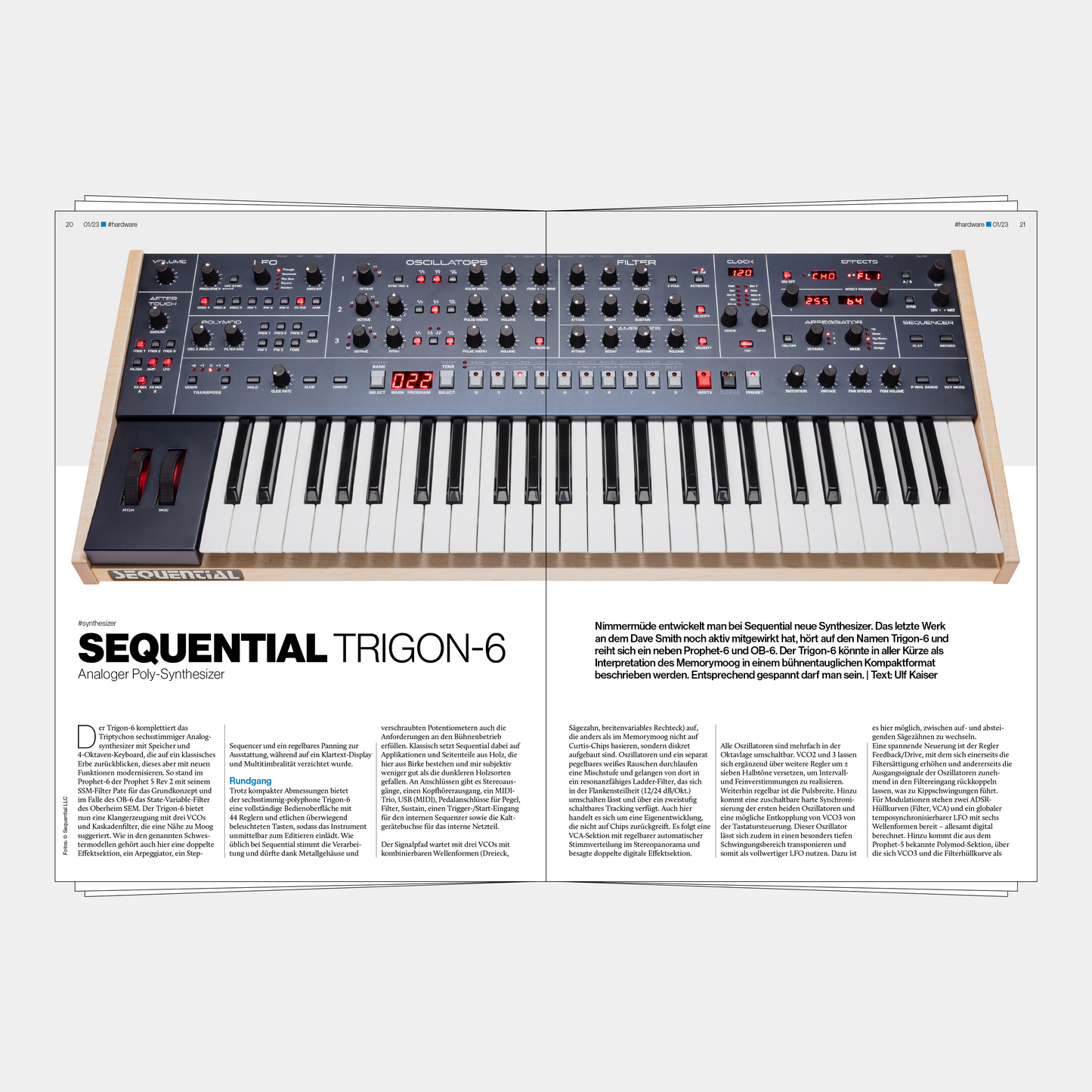 Synthesizer Magazin | Ausgabe 96 | April 2023 | Printausgabe