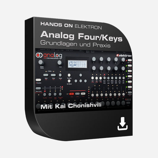 Elektron Analog Four/Keys - Grundlagen & Praxis · DVD Lernkurs